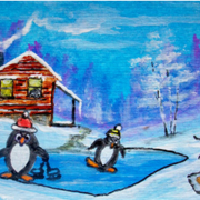 Penguins_winter_break_card