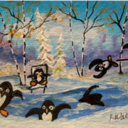 Penguine_pool_party_card