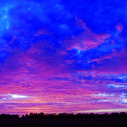 Sunset_with_the_blues__card