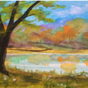 Autumn_by_the_lake_card