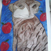 Meerkat_and_apples_card