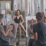 A_painting_session-18x24_card