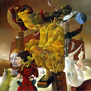 42_____semantic_instinct__remake______21x21oilwood_____2012