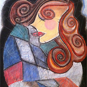 Girl_with_curly_hair_2__by_yael_burin___________card