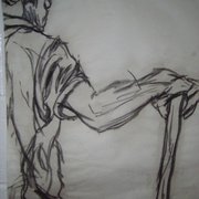 Man_with_staff__charcoal__card