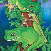 Rainforest_rendezvous_pastel_card