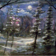 Silver_white_winter_night_card