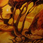 Golden-evening_card