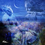 A_silent_night_with_lovers_card