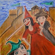 Shenoccio_and_her_attendants_card