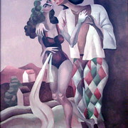 Arlechin_si_dansatoare_card