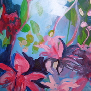 Abstract_jungle_flower_card