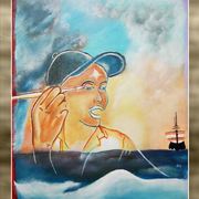 Self_portrait_of_an_artist_card