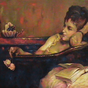Interpretation_womaninherbath_card