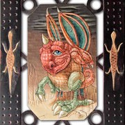 2434-the_cub_of_a_woodchat_dragon_card