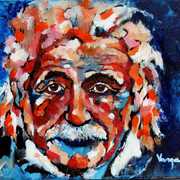 Einstein_30x40_akril_card