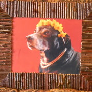Framedgypsyportraitofbeauty_card