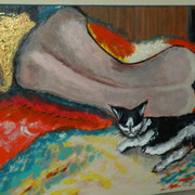 Cat_and_woman_003_card