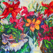 My_tropical_garden__oil_11x14_inches_card
