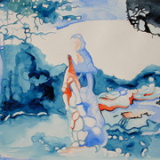 Dame_in_de_tuin_copy_card
