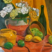 Flower_and_apple_still-life_card