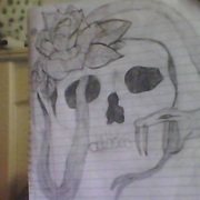 Skullflowersnake_card