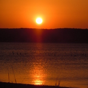 Possumkingdomsunset_card
