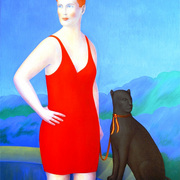 Frau_mit_panther_card