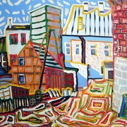 Podwórko_szubińskie_olej_płótnot_70x100cm__cena_2000_zł_card