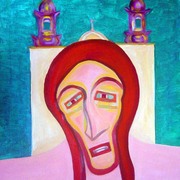 Z_cyklu_gęby-chrystus_kcyński__olej_na_płótnie__60x50_cm__800zł