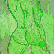 Green_contour_nude_card