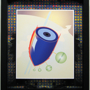 On_its_way-framed_card