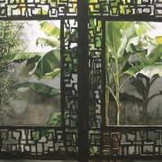 Banana_plant_and_bamboo_16x20_card