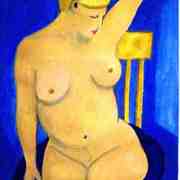 Nude_la_douche_art_card