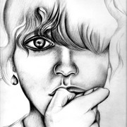 Bowie-carboncino_su_carta_card