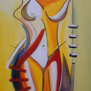 Yellow_nude_652008_50x70cm_card
