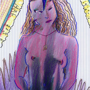 27showering_woman_card