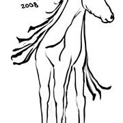 Horse-_alexandr_alexandrow_little_lab_card