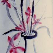 Ch-143-190-orchid_in_vase-l-_scroll-jpg_card