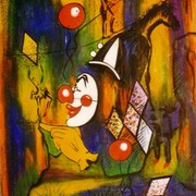 Zirkusclown_card