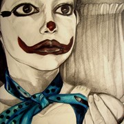2008__clowns__pencils___aquarelles___black_comedy___detail_3_card