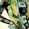 2007__clowns__oil_pastels___aprella_-_queen_of_the_parade___detail_2_thumb