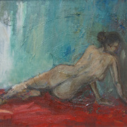 Nude_lying_on_a_red_carpet_25x35_2007_card