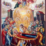 New_dormition_of_the_virgin-resied_card