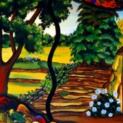 Flora_hinter_farbspiel_card