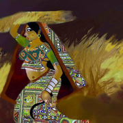 Village_girl-2_card