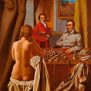 Napoleon_playing_chess_card