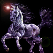 Unicorn_on_black_card