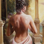 On_the_doorway__20_x_24__giclee__card