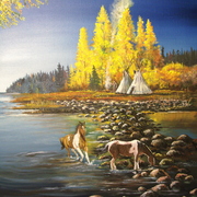 Fall_horses_3_card